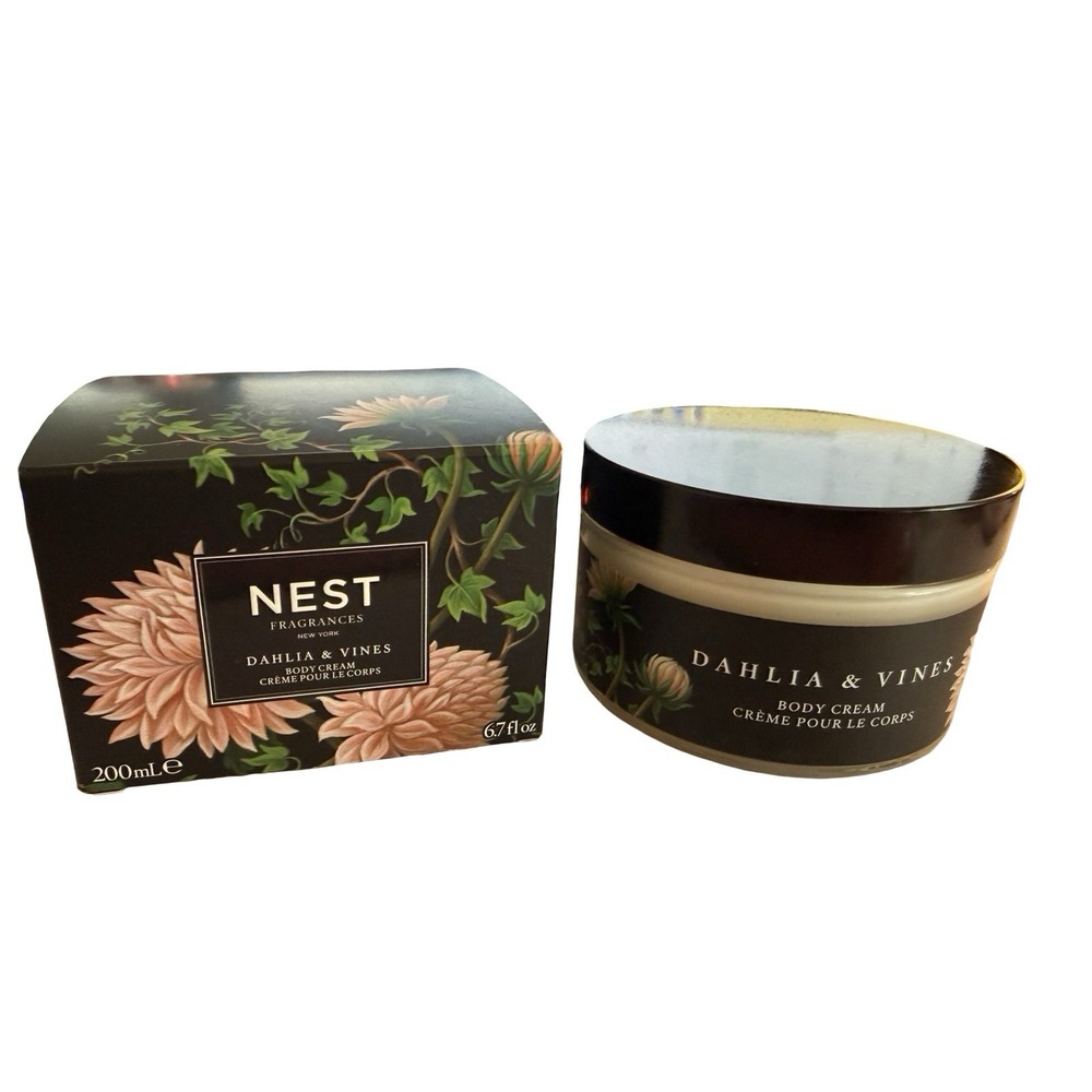 NEW! NEST Dahlia & Vines Body Cream 6.7 fl oz